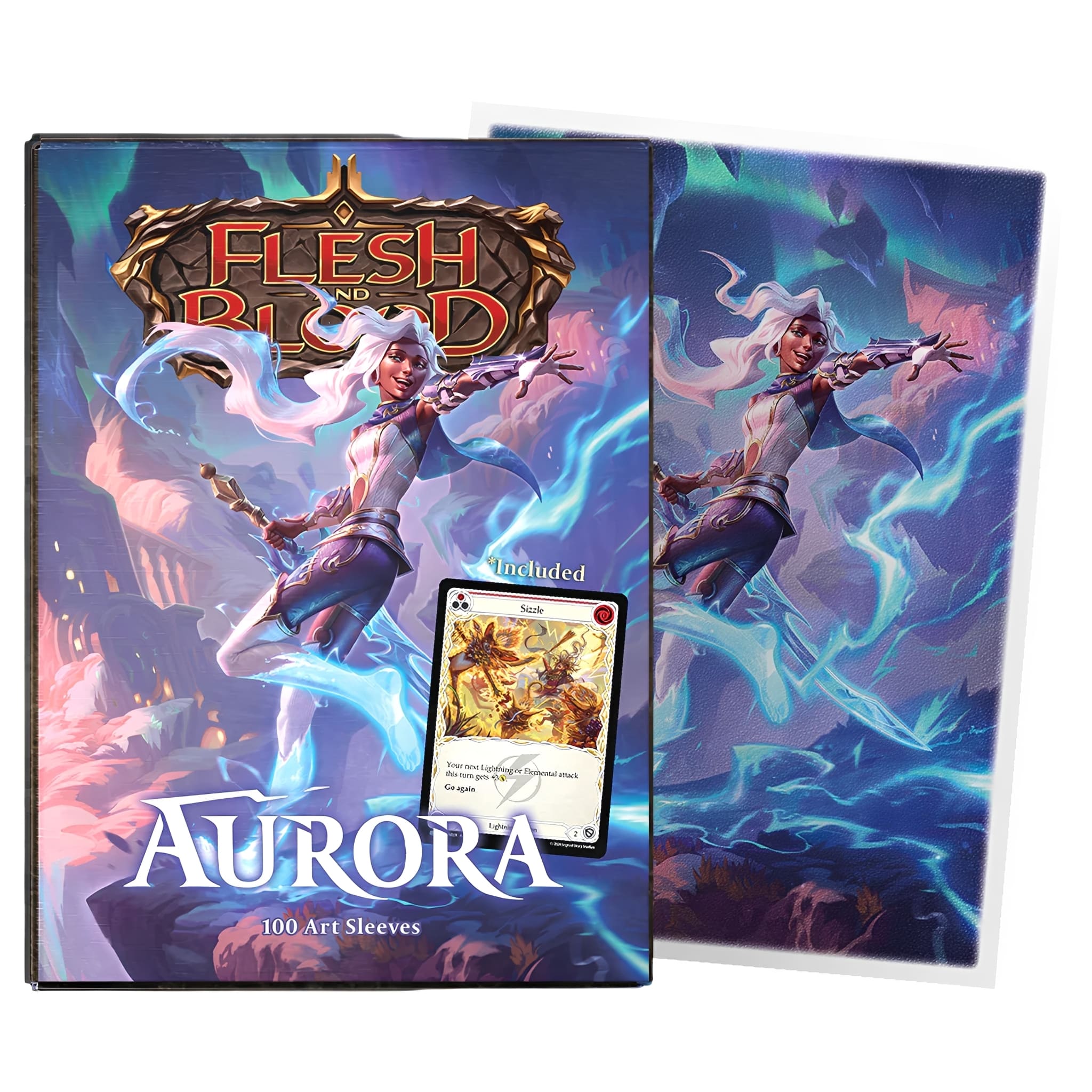 Dragon Shield Standard Size Matte Dual Art Sleeves Flesh & Blood 100 Count