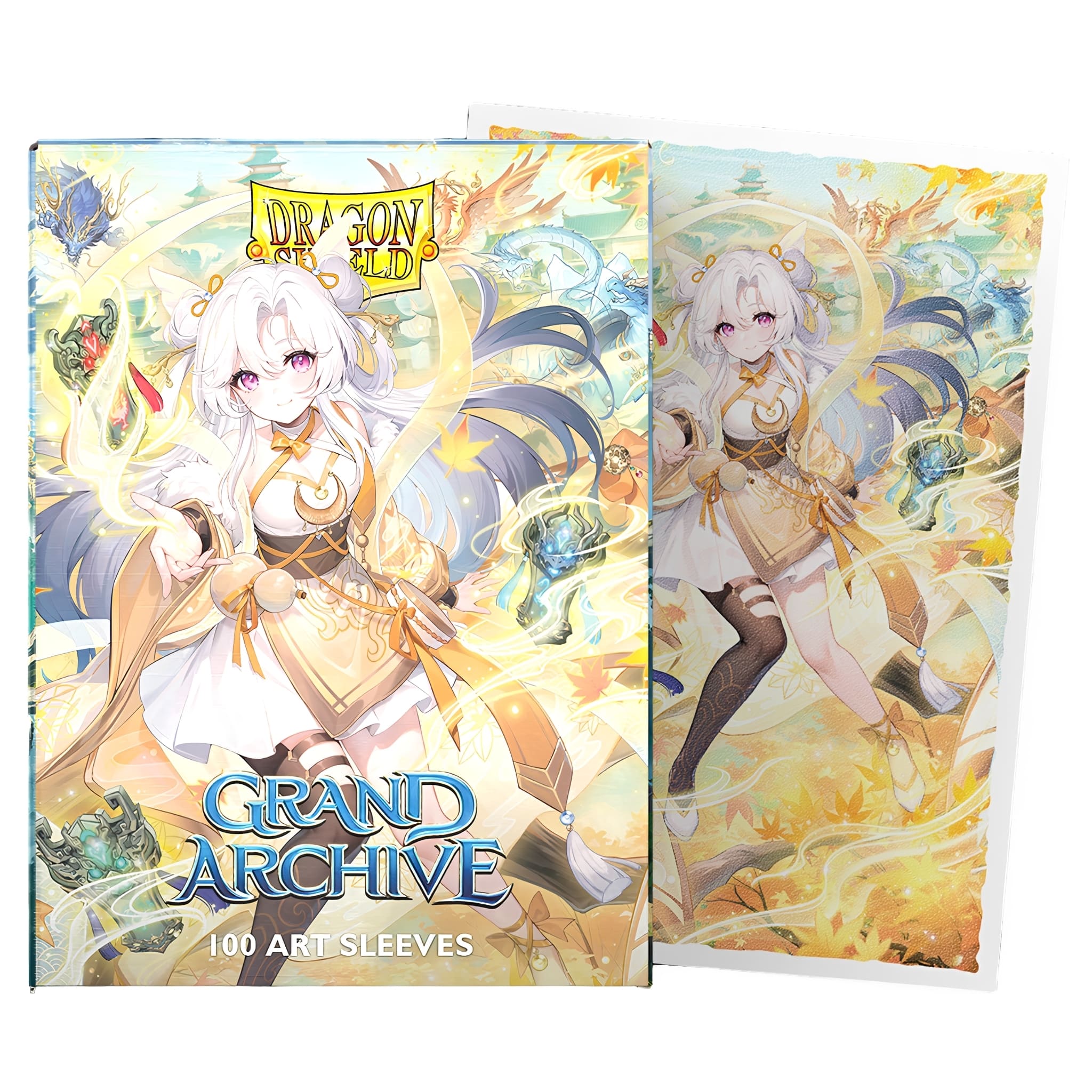 Dragon Shield Standard Size Matte Dual Art Sleeves Grand Archive 100 Count