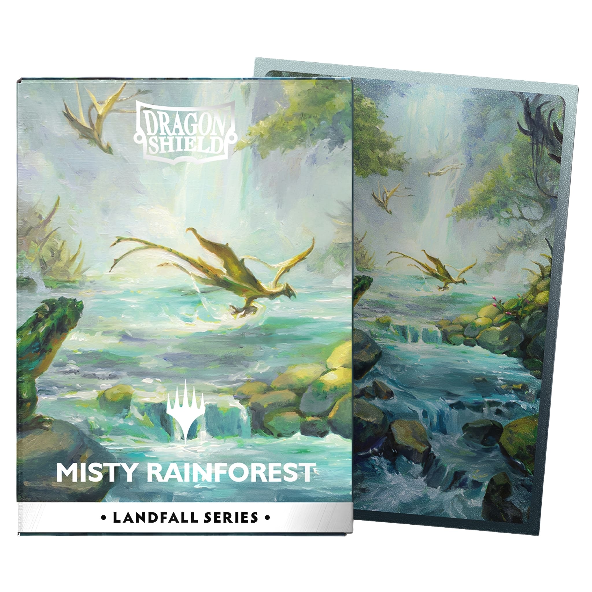 Dragon Shield Matte Dual Art Sleeves Standard Size Série Landfall 100 pièces