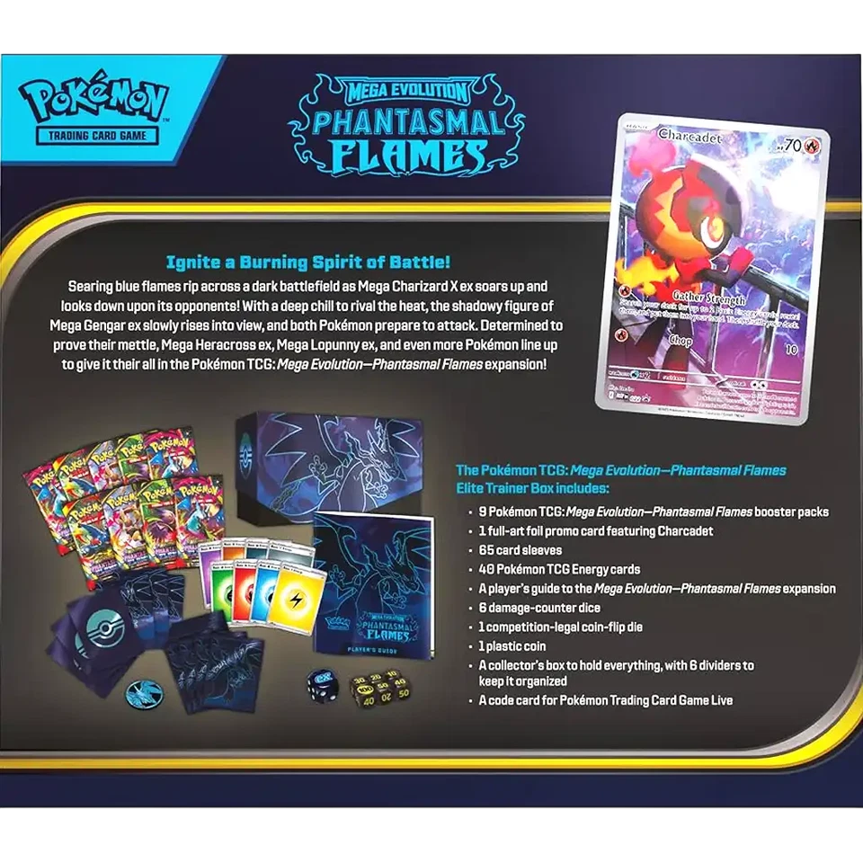 Pokémon Phantasmal Flames Elite Trainer Box