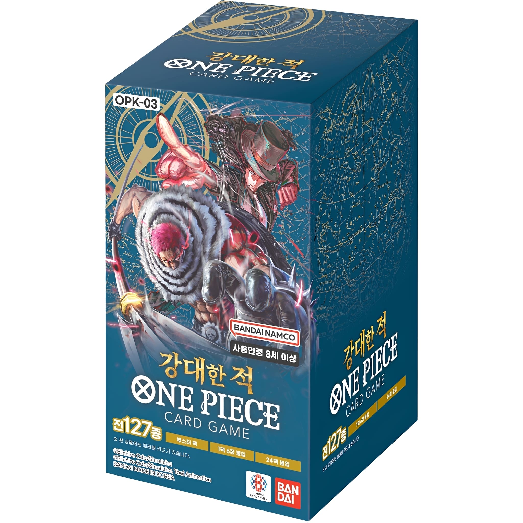One Piece <br> Pillars of Strength <br> 24er Booster Box <br> Koreanisch