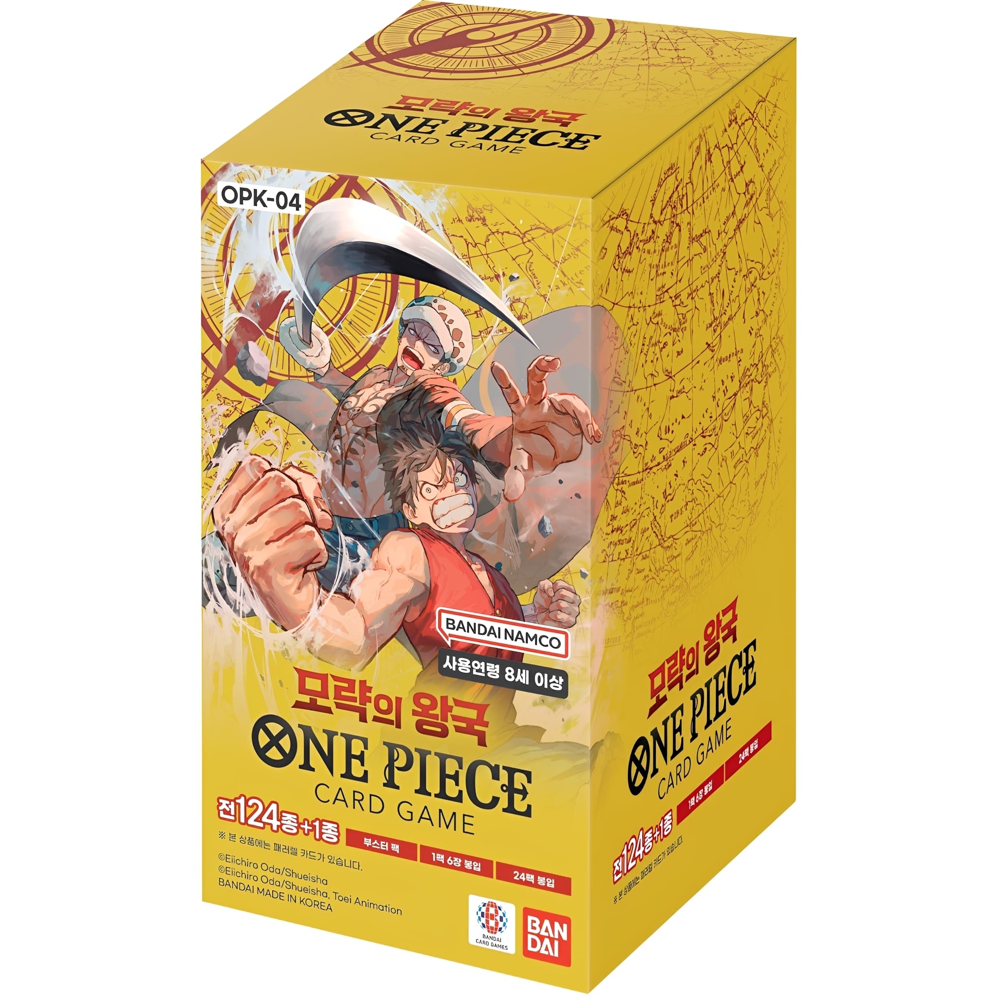 One Piece <br> Kingdoms of Intrigue <br> 24er Booster Box <br> Koreanisch