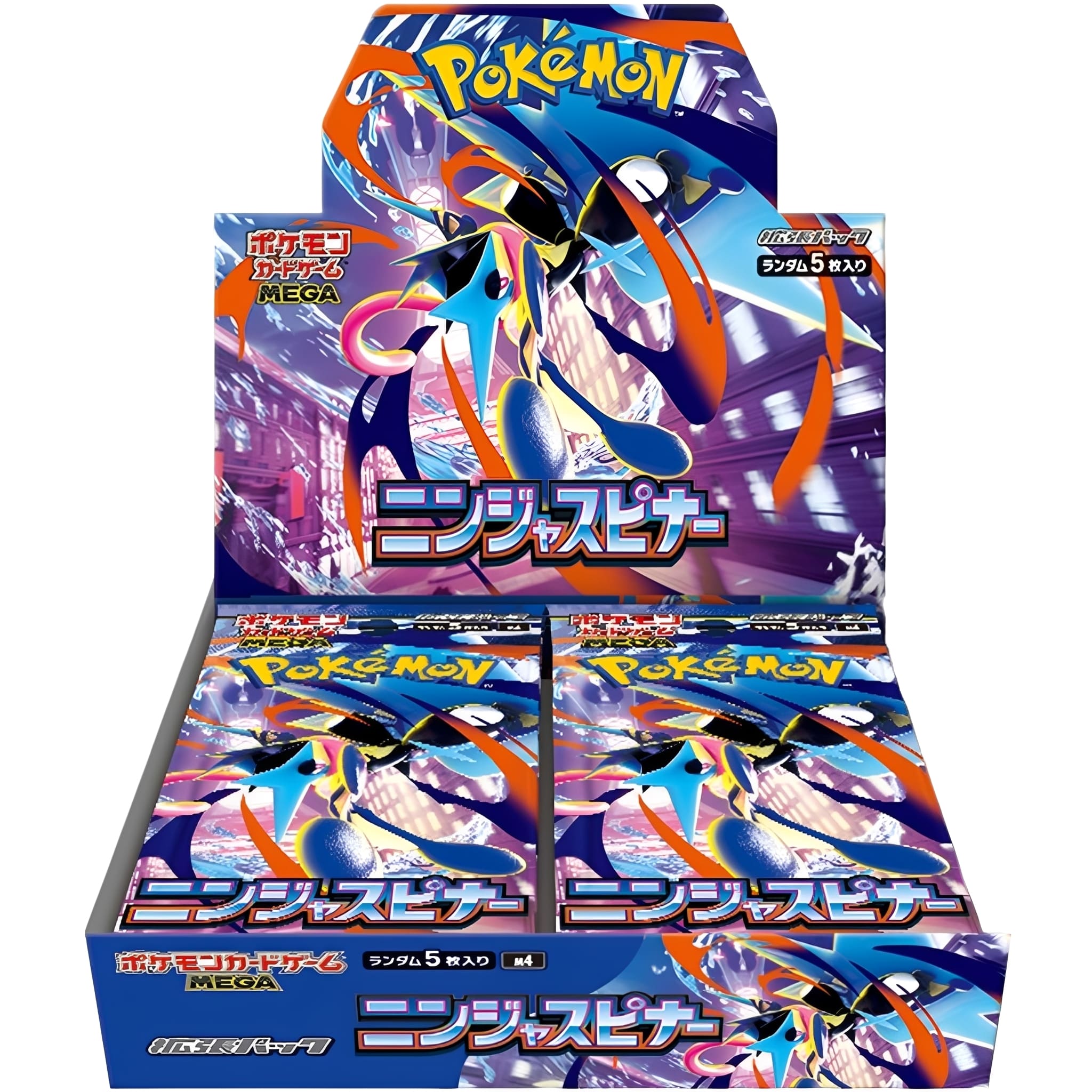 Pokemon Ninja Spinner (M4) 30er Display Japanisch Versand 19.03.2026