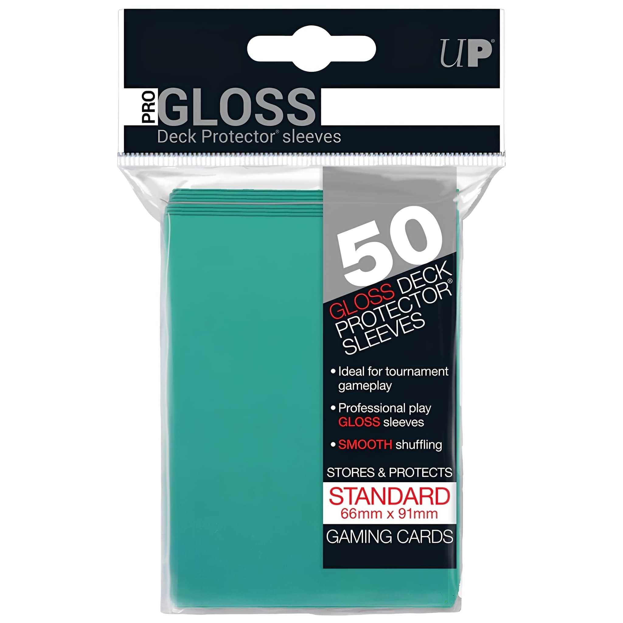 Ultra Pro <br> Standard Size PRO-Gloss Sleeves <br> 50 pieces of multicolor