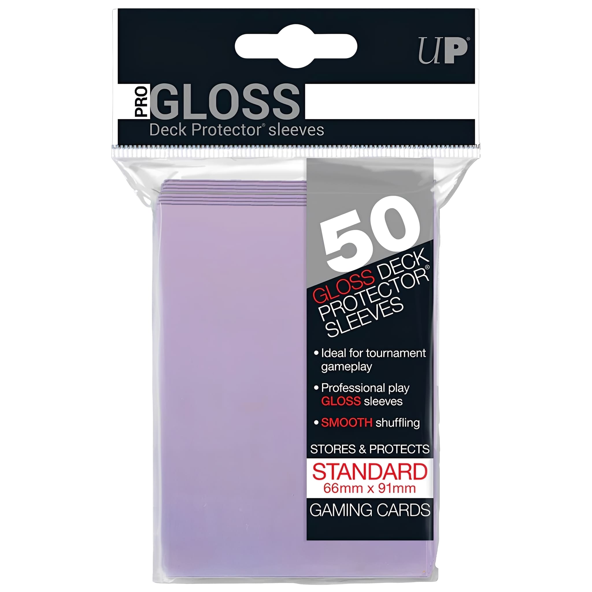 Ultra Pro <br> Standard Size PRO-Gloss Sleeves <br> 50 pieces of multicolor