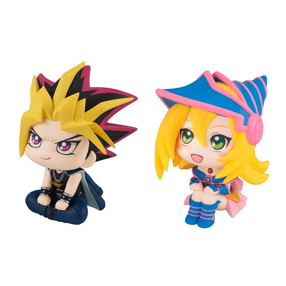 Yu-Gi-Oh! <br> Duel Monsters Look Up PVC Statue <br> Yami Yugi & Dark Magician Girl Set 11cm - God Of Cards