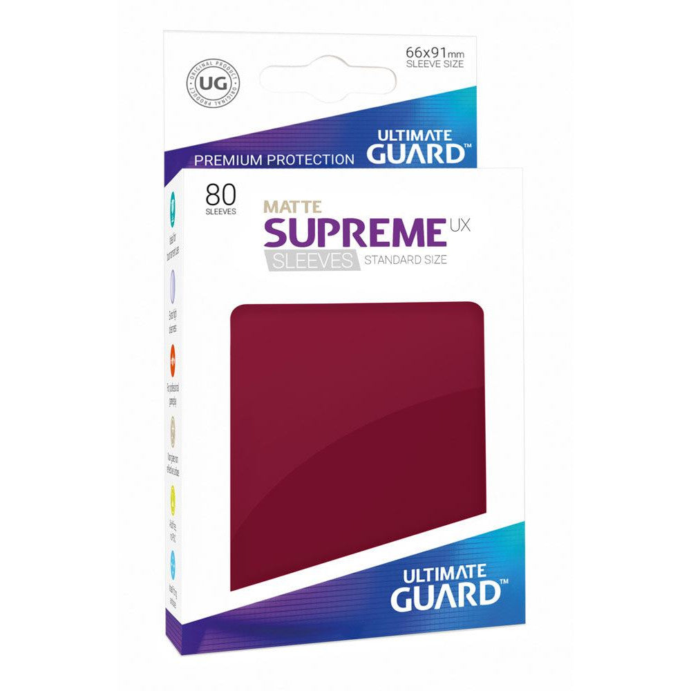 Ultimate Guard <br> Standard Size Matte Supreme UX Sleeves <br> 80 Stück Multicolor - God Of Cards