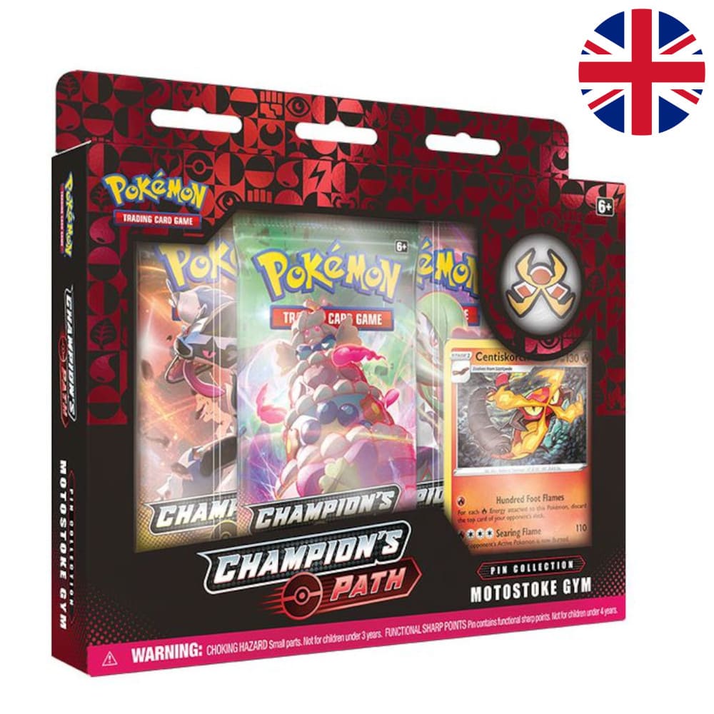 God of Cards: Champions Path Pin Collection Motostoke Gym Produktbild
