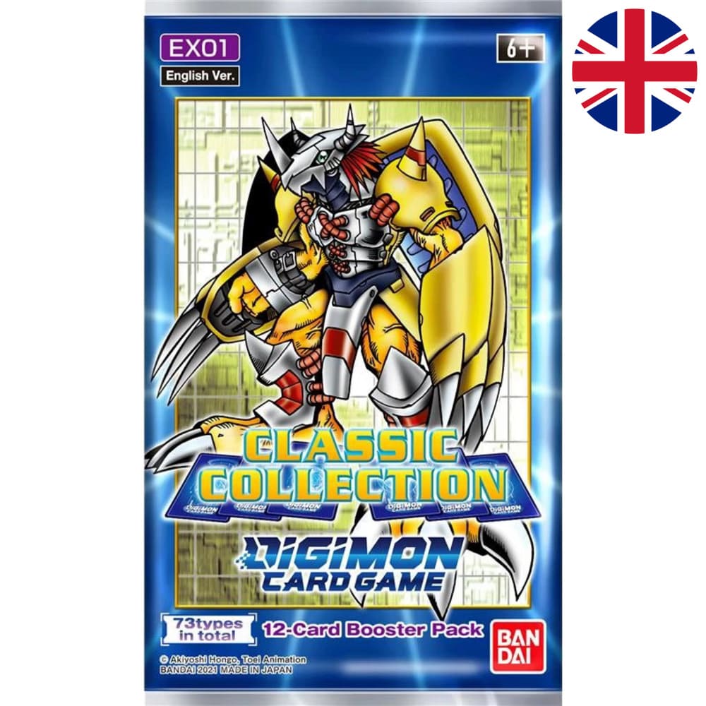 God of Cards: Digimon Classic Collection Booster Englisch Produktbild