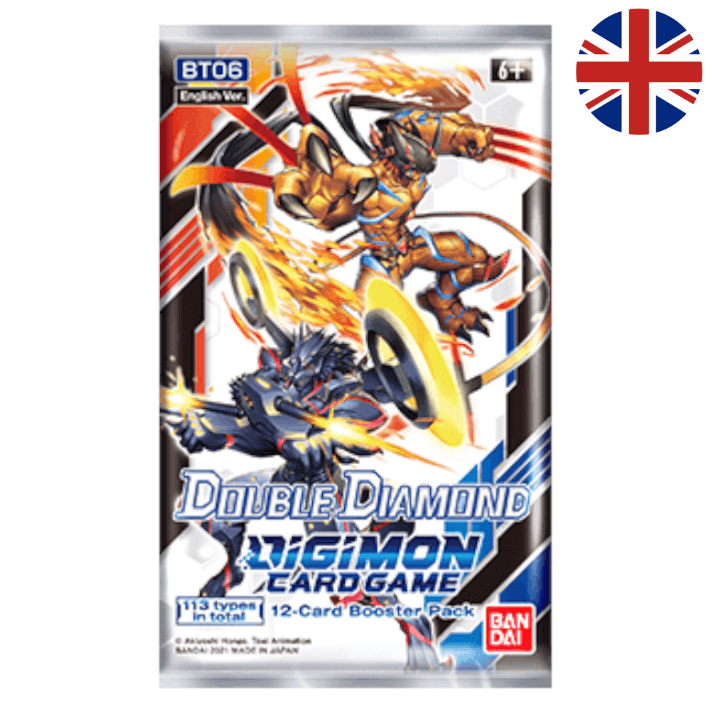 God of Cards: Digimon Double Diamond Booster Englisch Produktbild