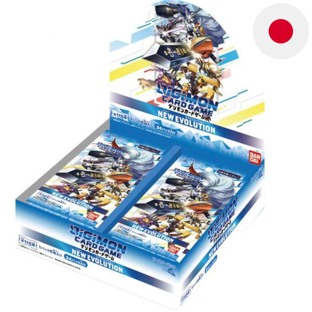 God of Cards: Digimon New Evolution Display Japanisch Produktbild