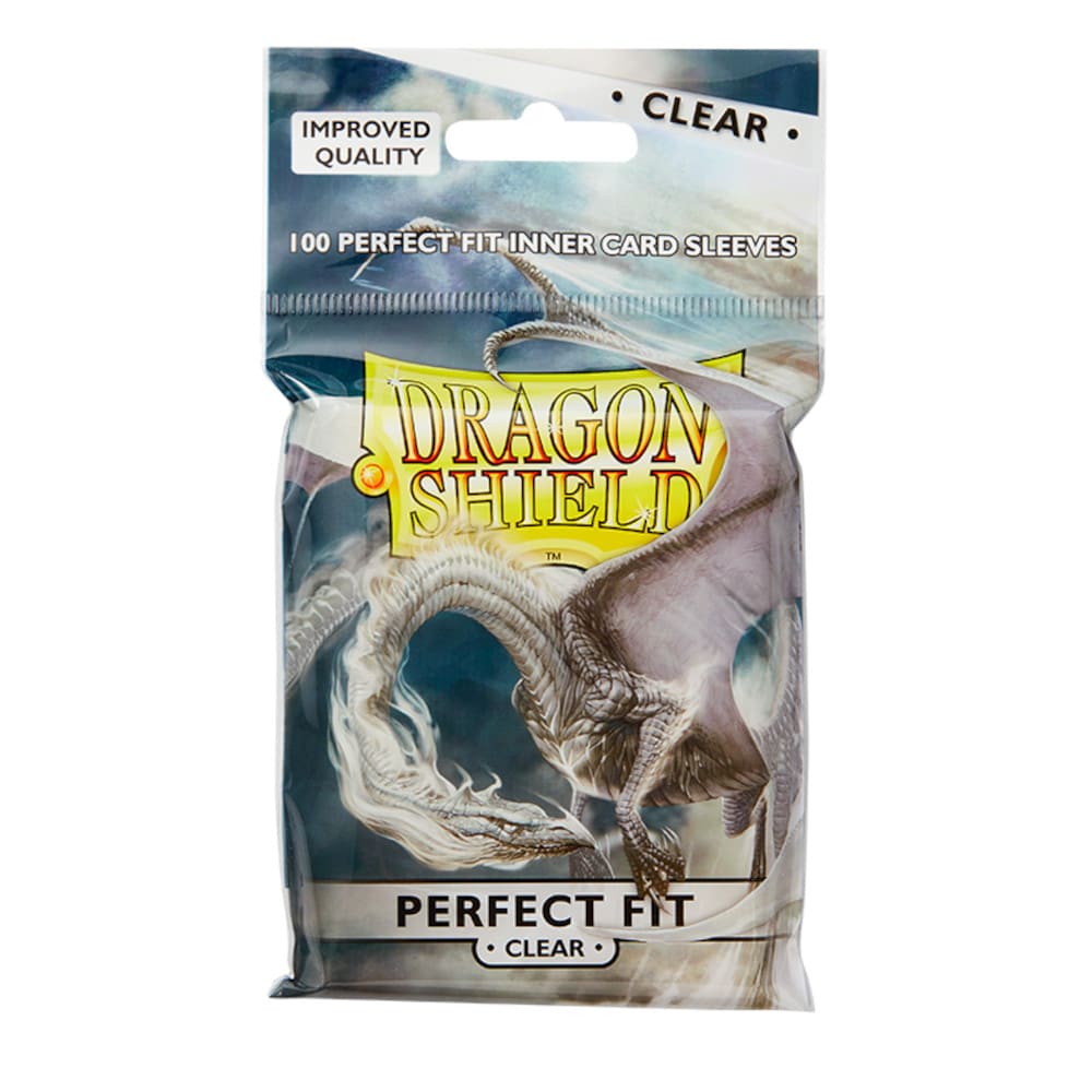 God of Cards: Dragon Shield Standard Size Perfect Fit Sleeves Clear Produktbild