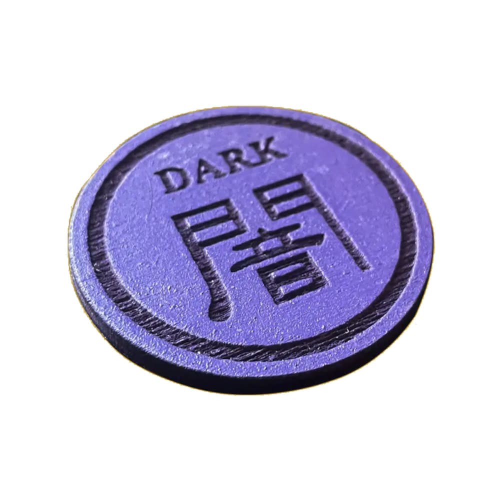 God of Cards: Duelist Island Yugioh Coin Attributes Dark Produktbild