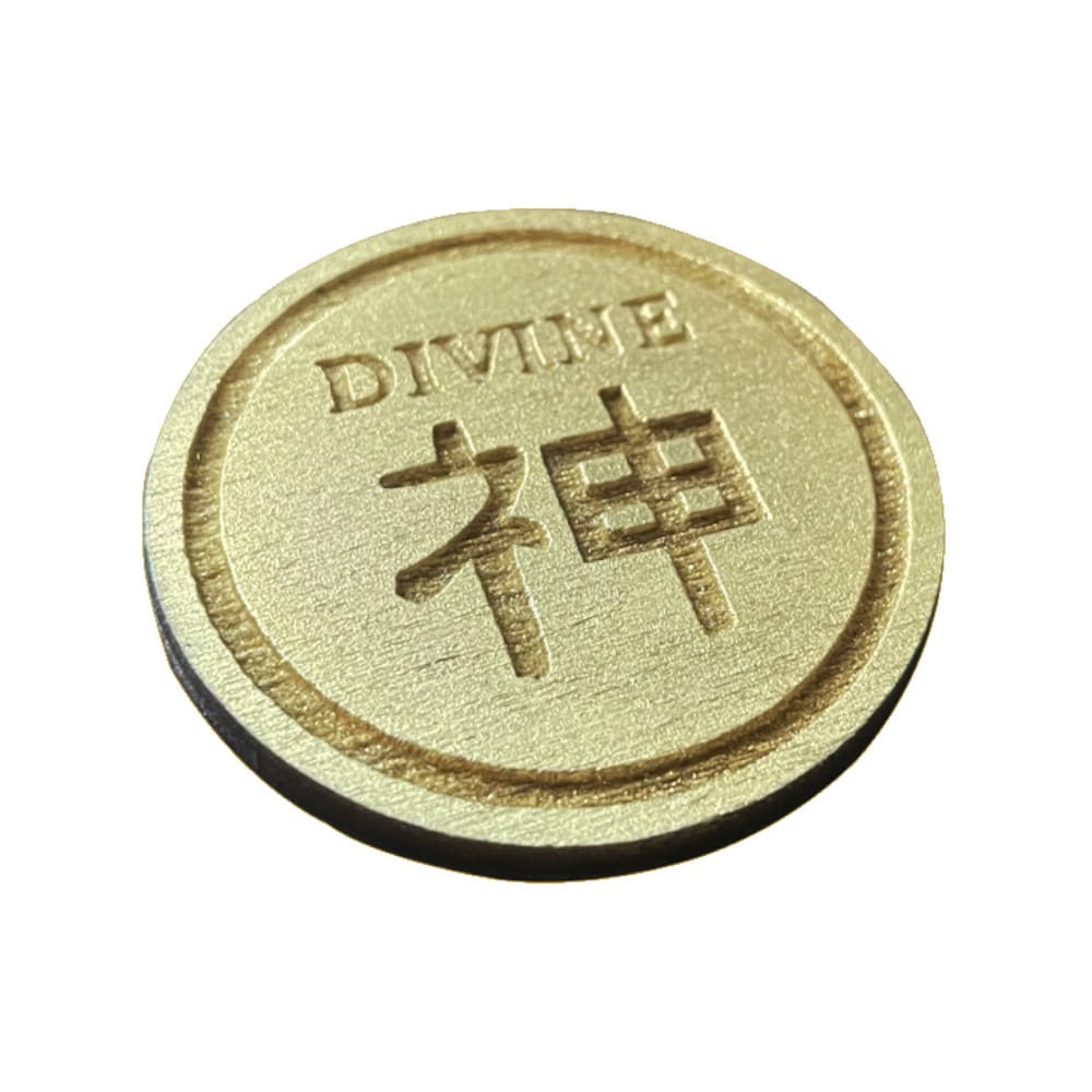 God of Cards: Duelist Island Yugioh Coin Attributes Divine Produktbild