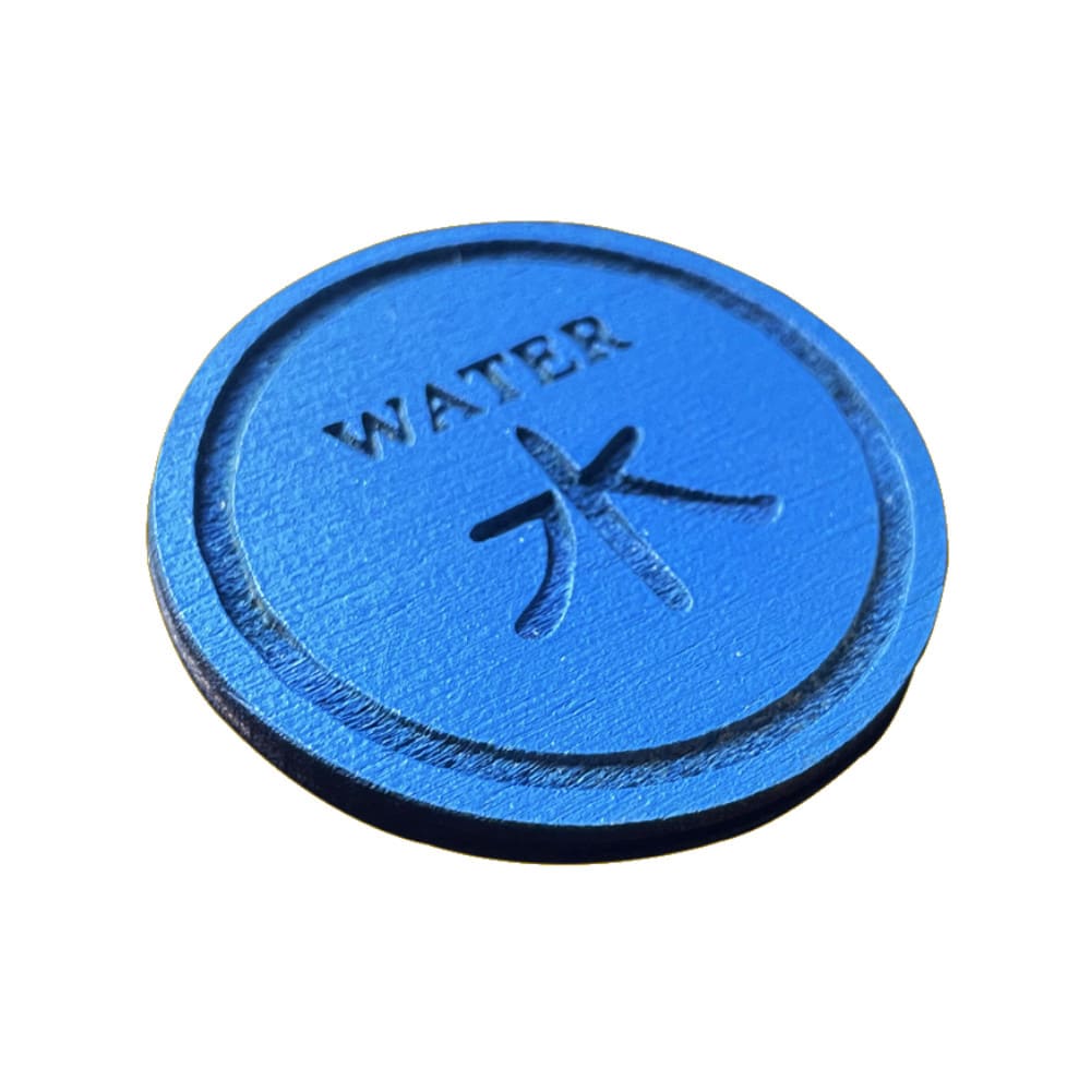 God of Cards: Duelist Island Yugioh Coin Attributes Water Produktbild