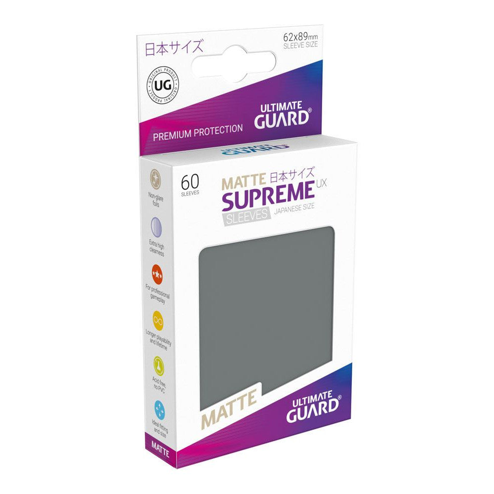 Ultimate Guard <br> Japanese Size Matte Supreme UX Sleeves <br> 60 Stück Multicolor - God Of Cards