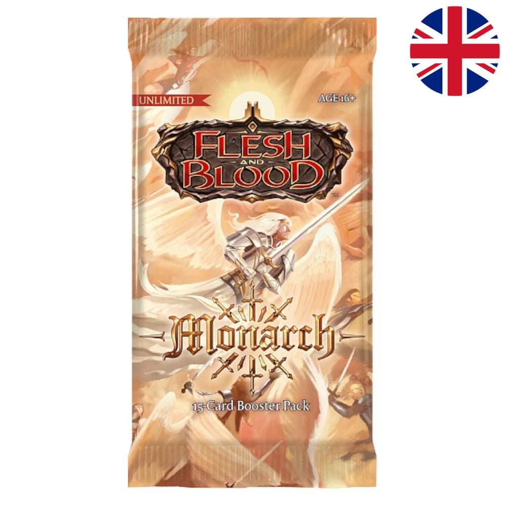 God of Cards: Flesh & Blood Monarch Booster Englisch Produktbild