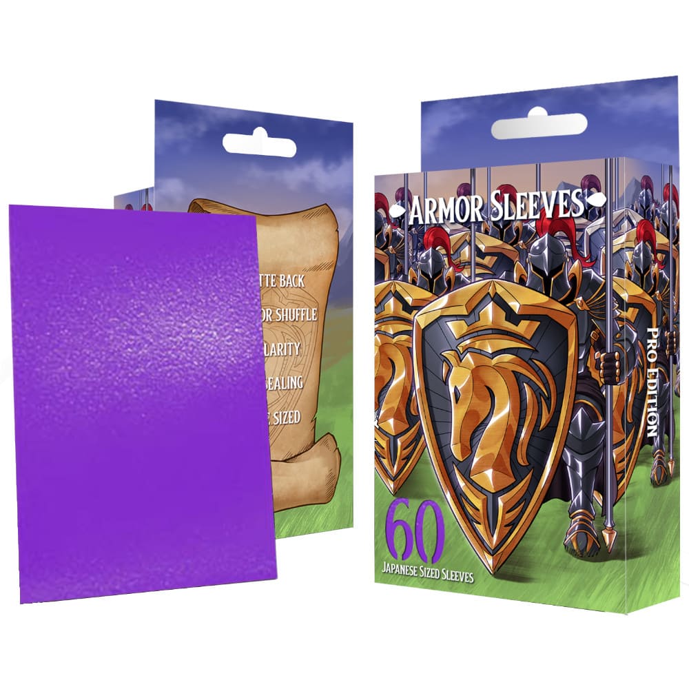 God of Cards: Imperium Duelist Armor Sleeves Pro Japanese Purple Grape Produktbild