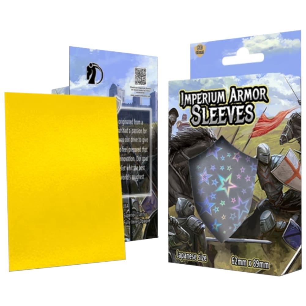 God of Cards: Imperium Duelist Illusion Sleeves Japanese Yellow Produktbild