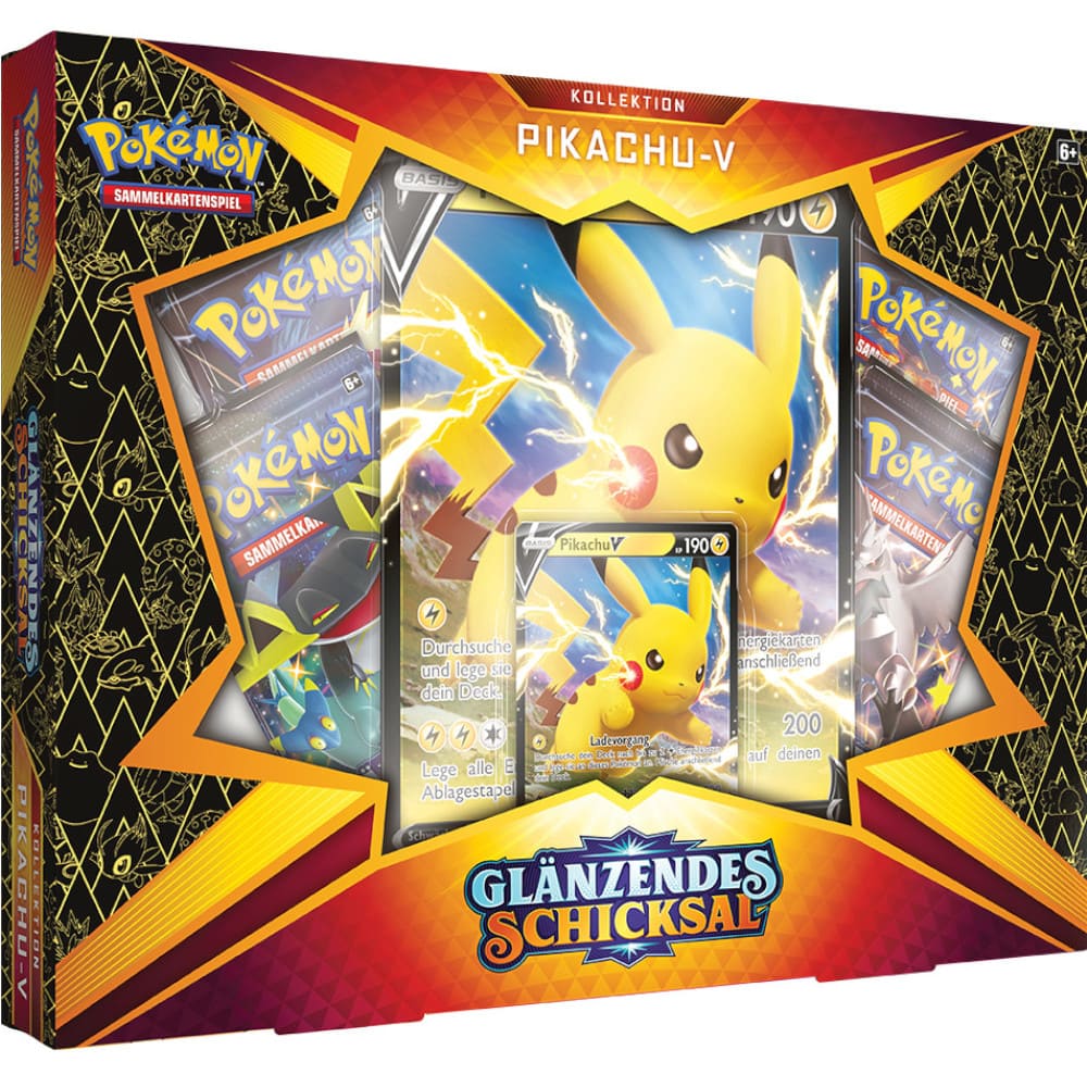 God of Cards: Pokemon Glänzendes Schicksal Kollektion Deutsch Produktbild