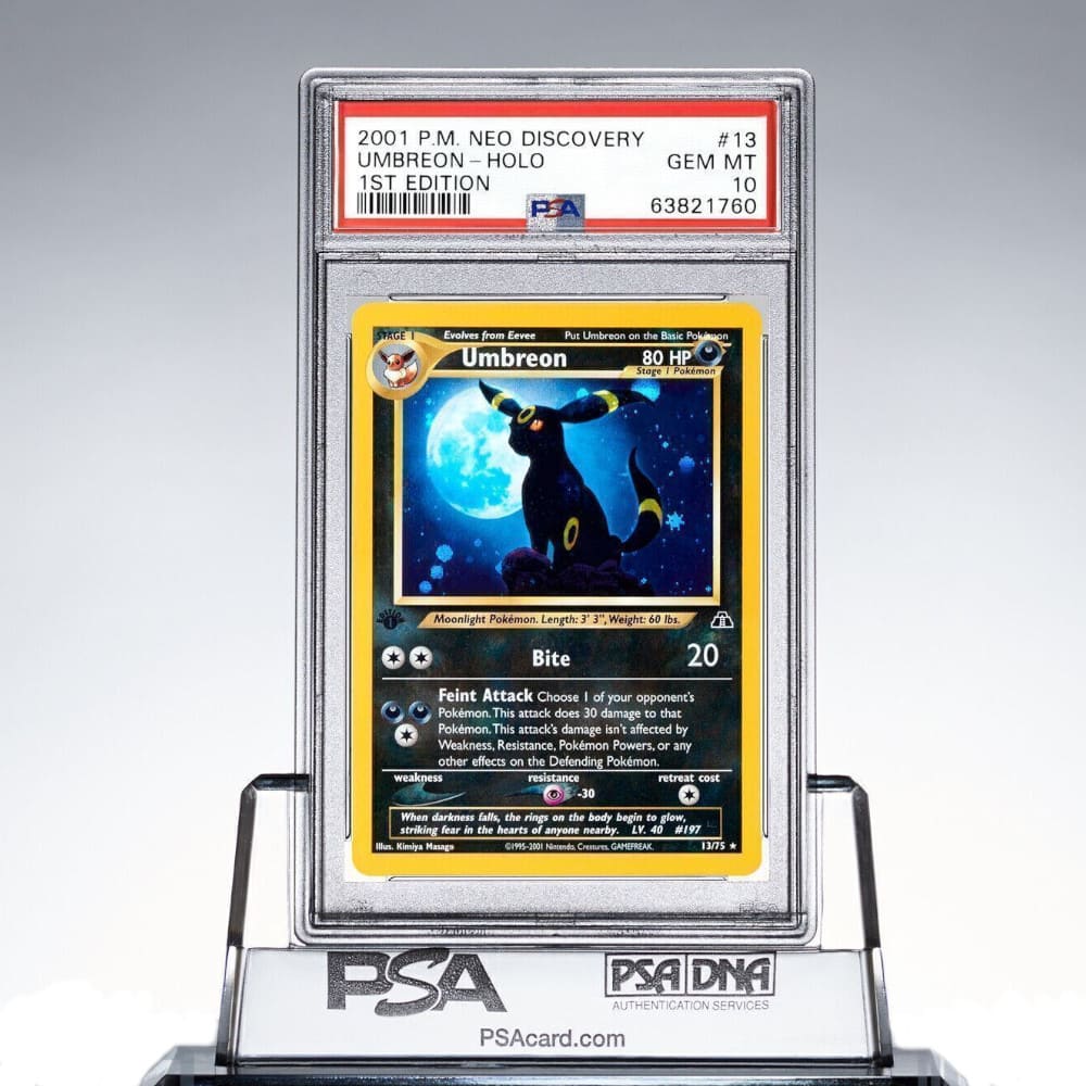 God of Cards: PSA Acrylständer Grading Karten 2 Produktbild