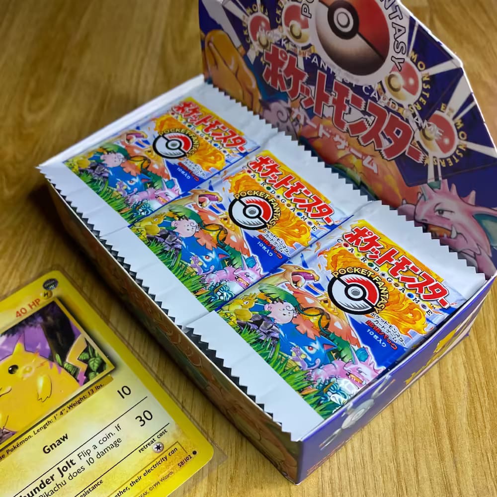 God of Cards: Pokefan Pokemon Base Set Display Japanisch Produktbild