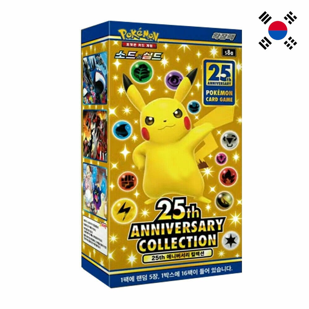 God of Cards: Pokemon 25th Anniversary Display Koreanisch Produktbild