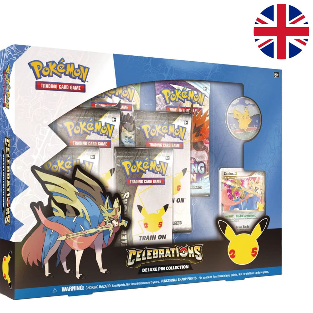 God of Cards: Pokemon Celebrations Deluxe-Pin-Collection Produktbild