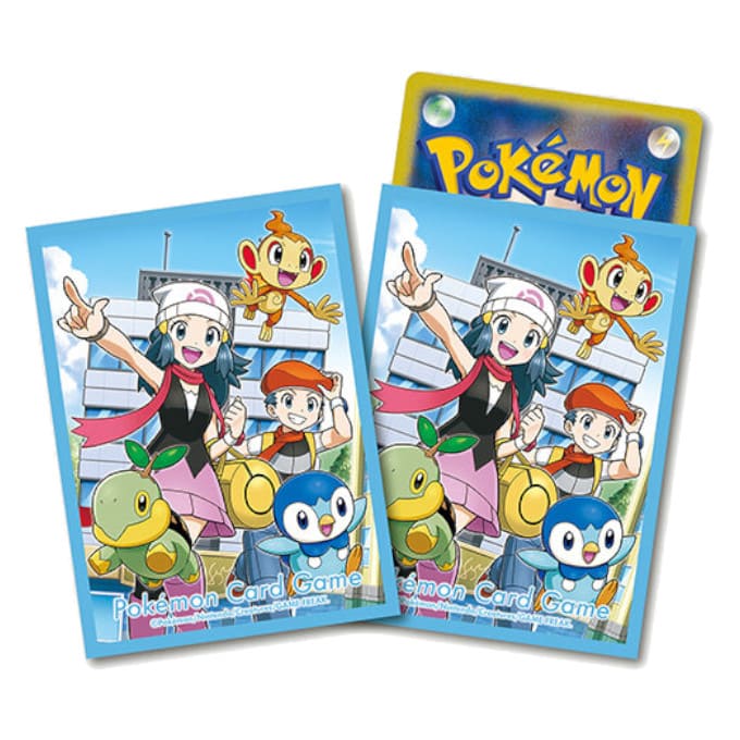 God of Cards: Pokemon Center Sleeves Kouki & Hikari 64 Stück Produktbild
