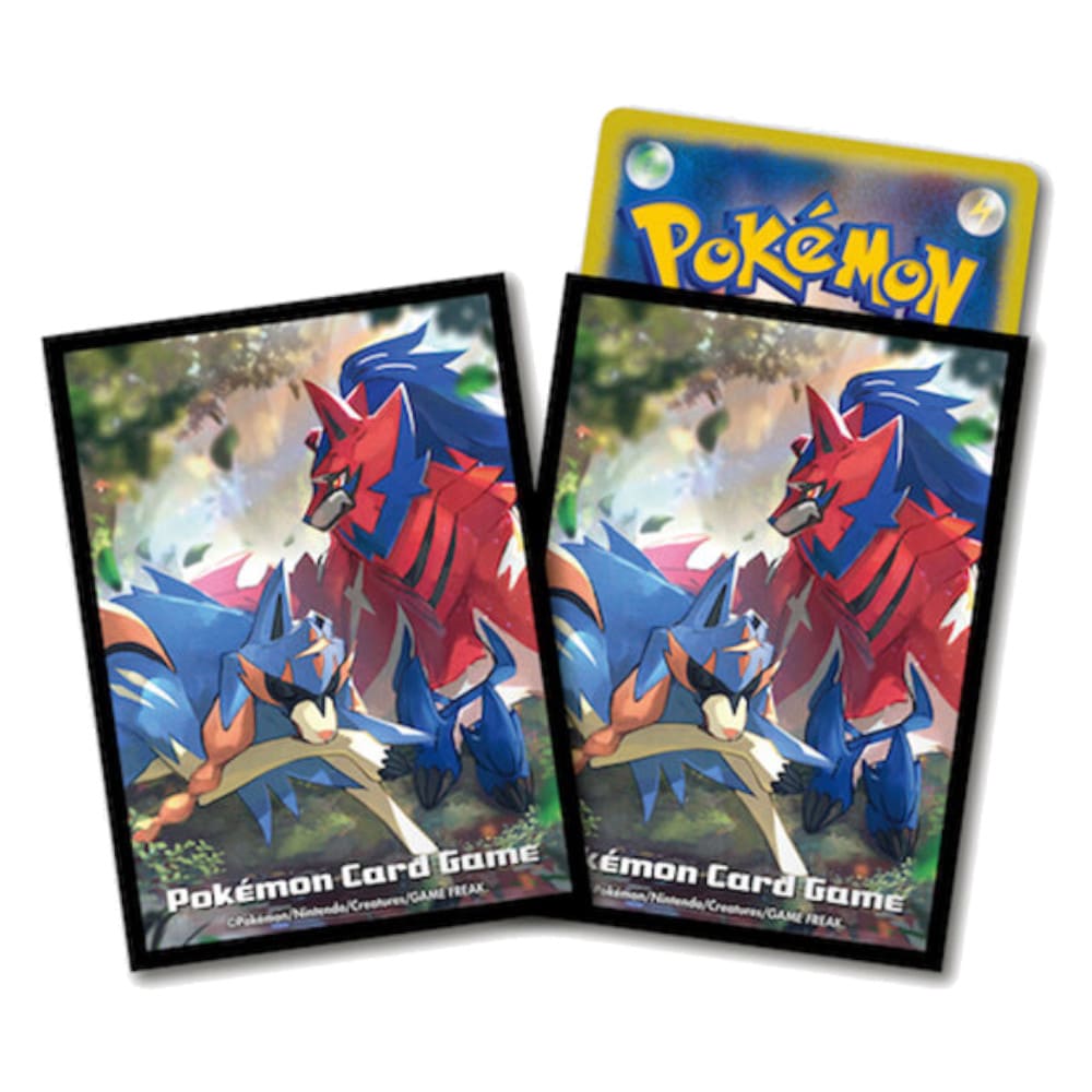 God of Cards: Pokemon Center Sleeves Zacian & Zamazenta 64 Stück Produktbild
