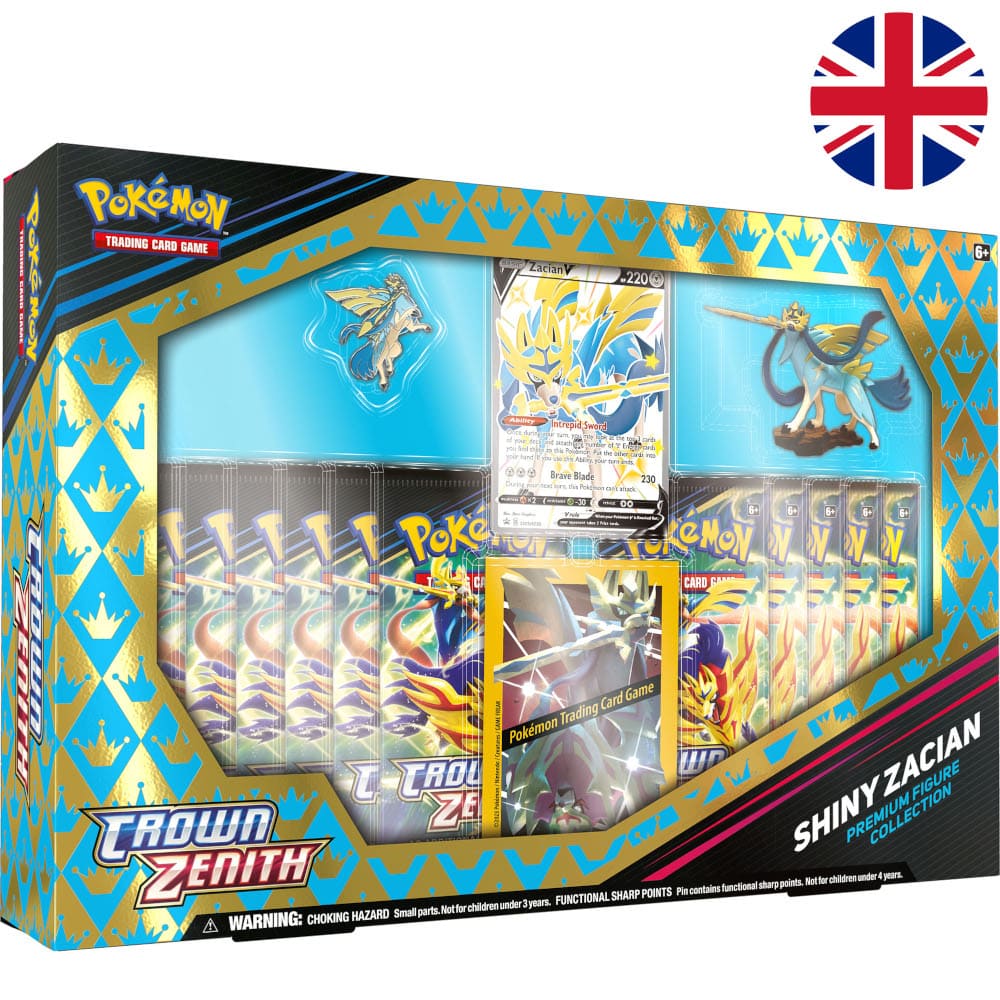 God of Cards: Pokemon Crown Zenith Premium Collection Zacian Produktbild