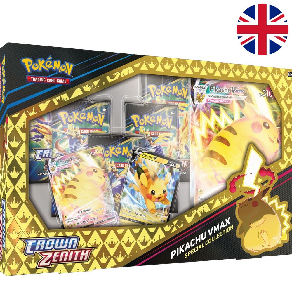 God of Cards: Pokemon Crown Zenith Special Collection Pikachu VMAX Produktbild