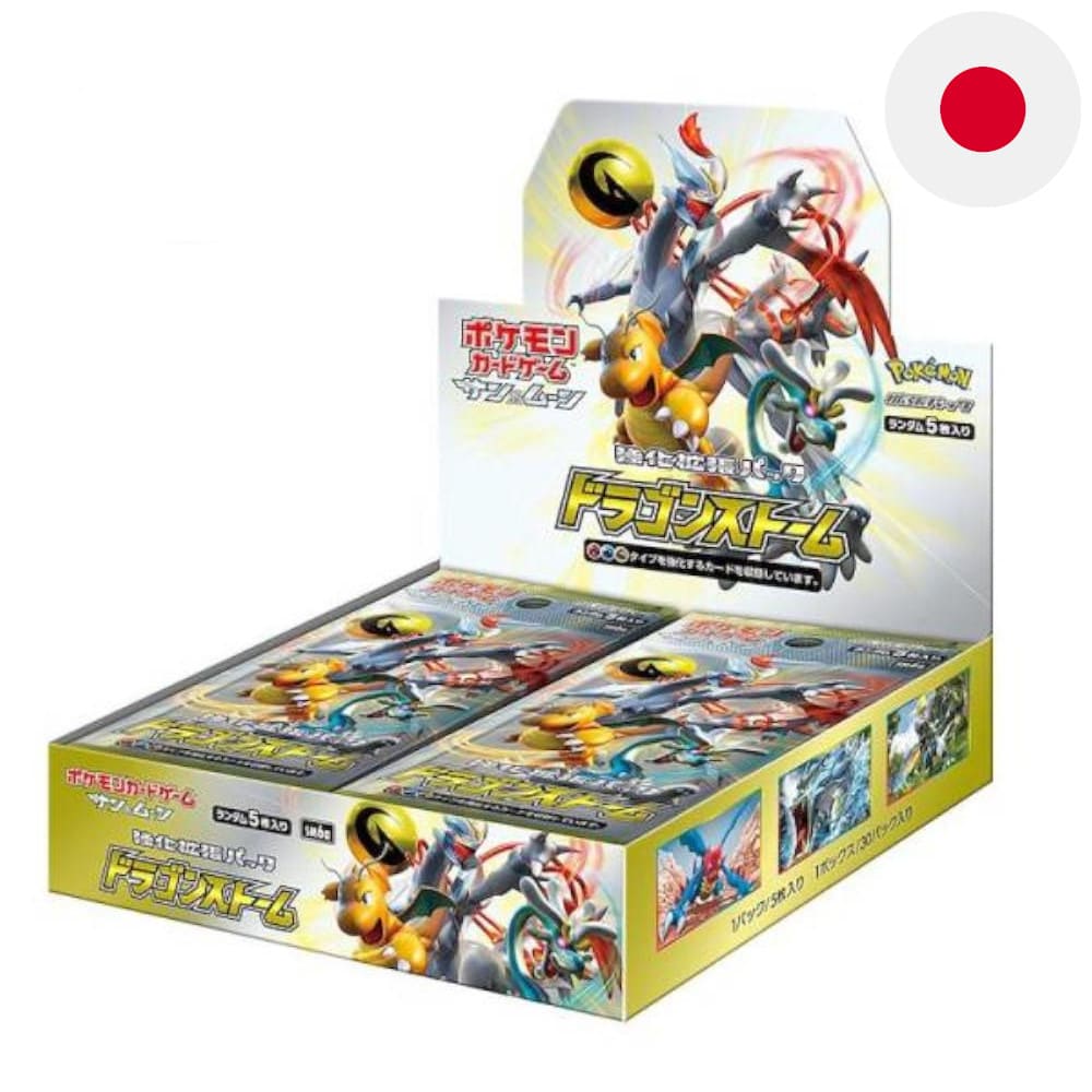 God of Cards: Pokemon Dragon Storm Display Japanisch Produktbild