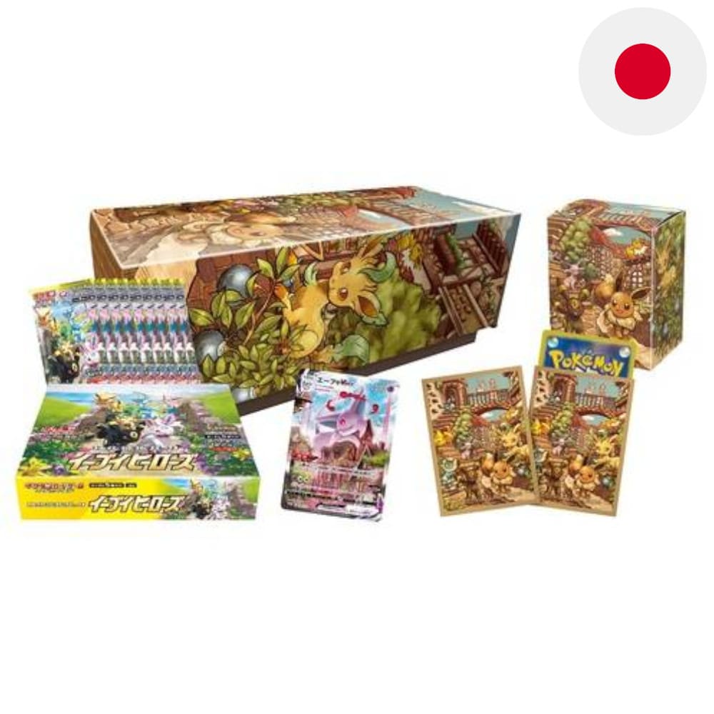 God of Cards: Pokemon Eevee Heroes Gym Box Japanisch Produktbild