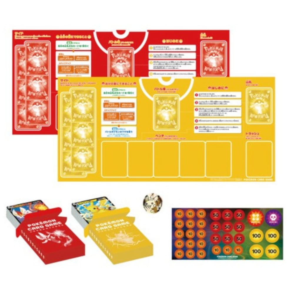 God of Cards: Pokemon Family Game Deck Set Japanisch Produktbild 1