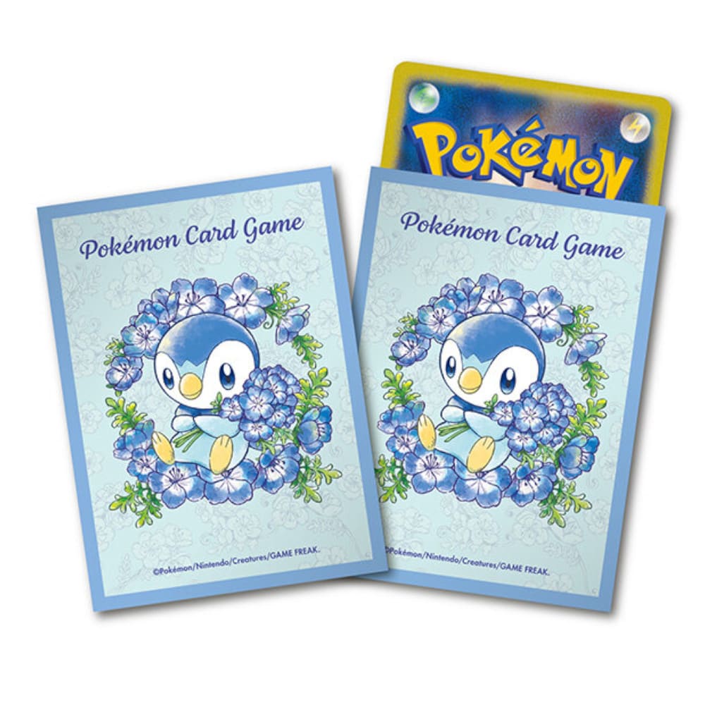 God of Cards: Pokemon Japan Sleeves Baby Blue Eyes 64 Stück Produktbild