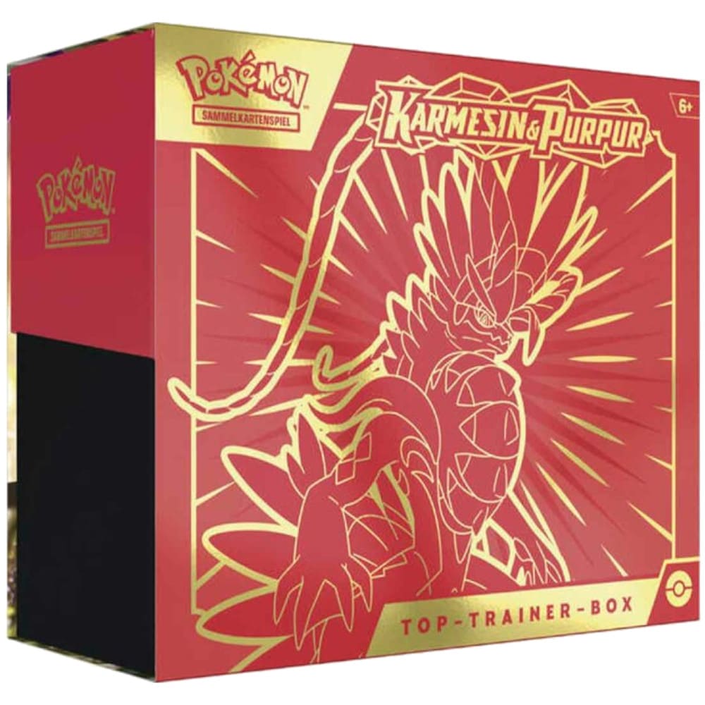 God of Cards: Pokemon Karmesin & Purpur Top Trainer Box Koraidon Produktbild