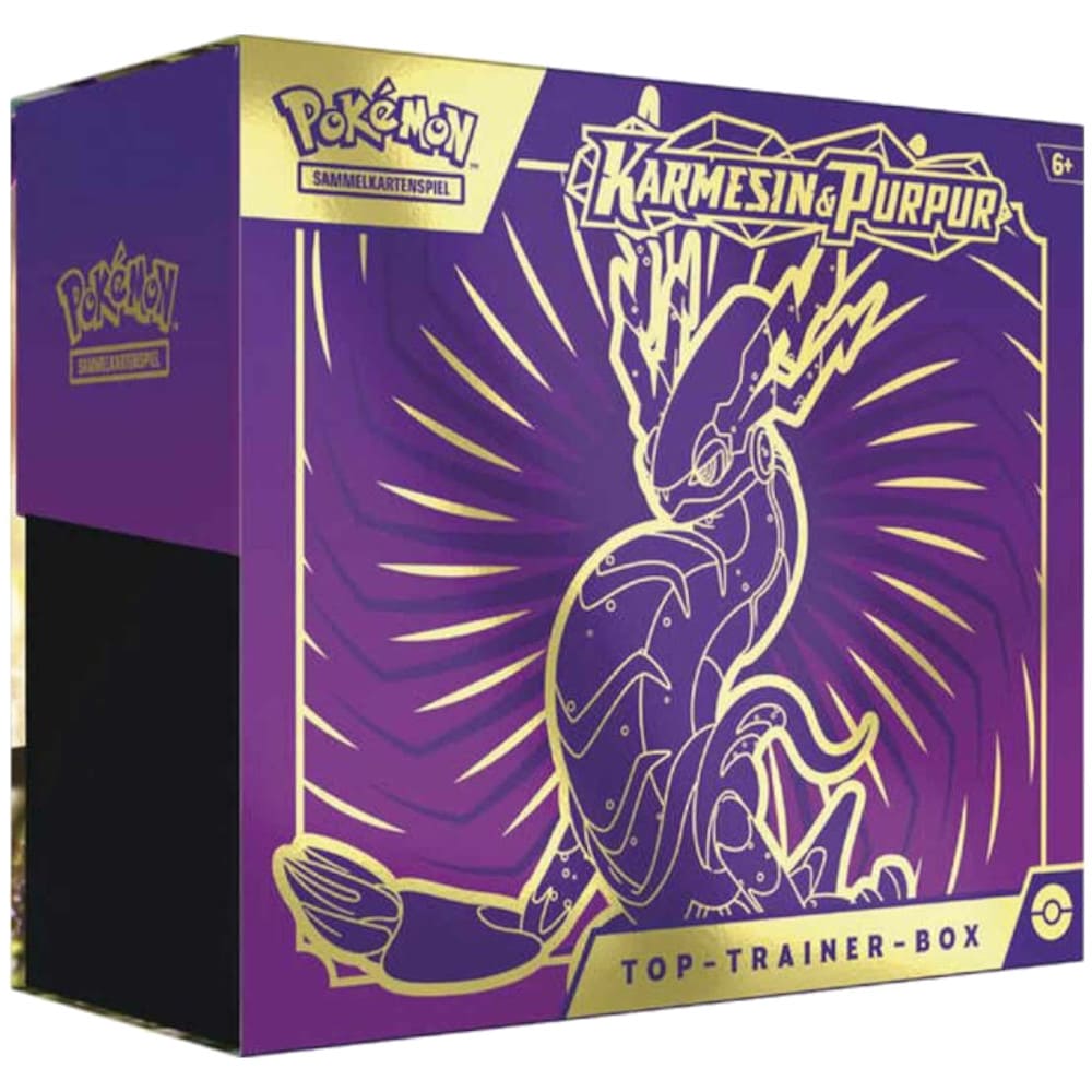 God of Cards: Pokemon Karmesin & Purpur Top Trainer Box Miraidon Produktbild
