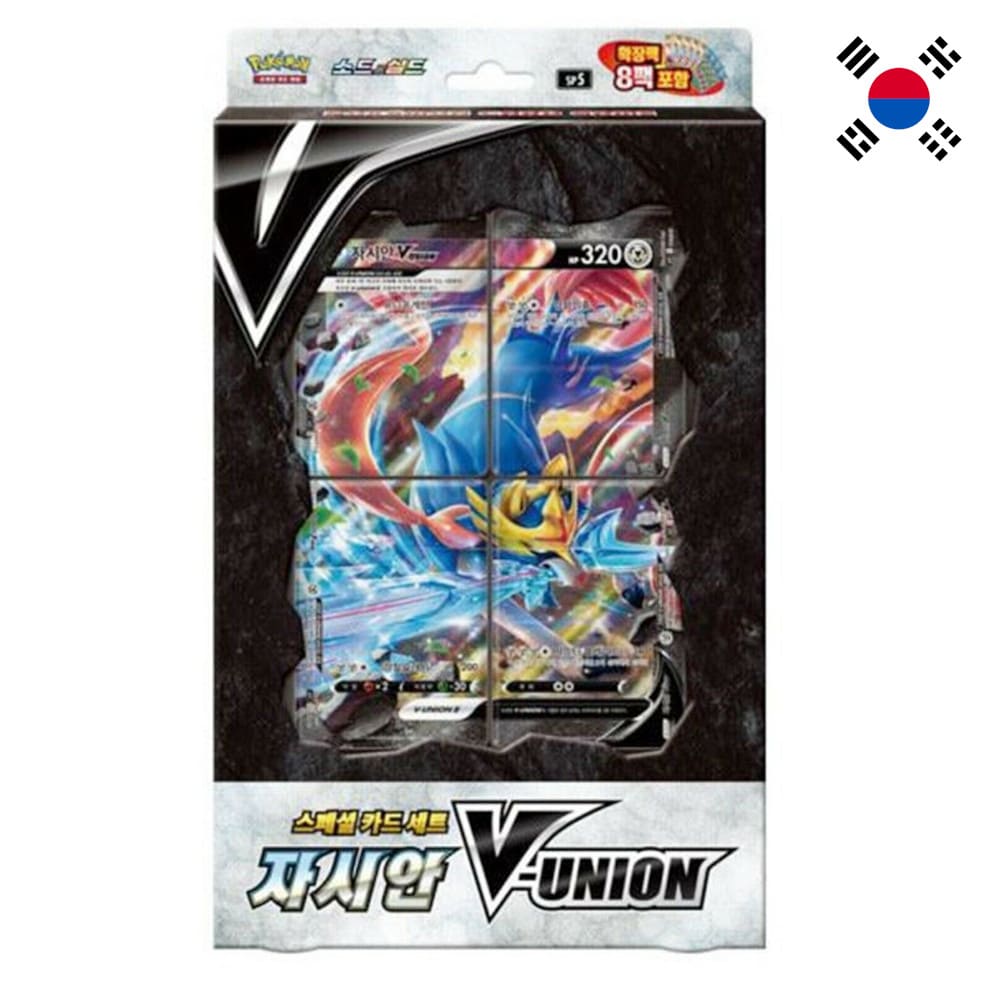 God of Cards: Pokemon Karten Zacian V-Union Koreanisch Produktbild
