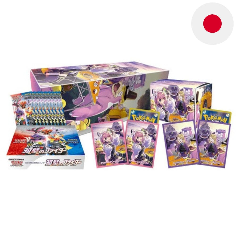 God of Cards: Pokemon Klara & Avery Gym Box Japanisch Produktbild