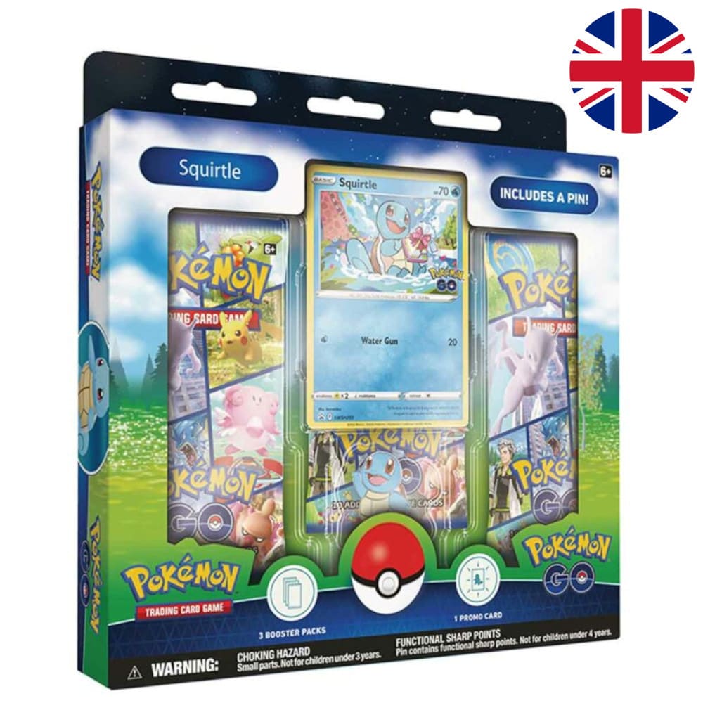 God of Cards: Pokemon Pin Collection Squirtle Englisch Produktbild