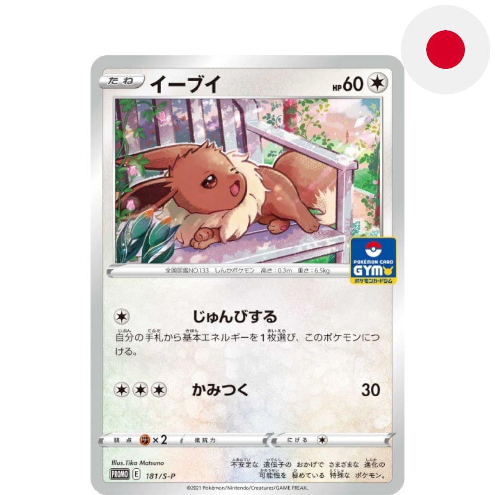 God of Cards: Pokemon Promokarte Eevee 181S-P Japanisch Produktbild