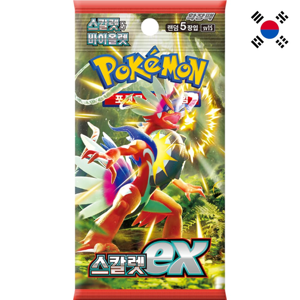 God of Cards: Pokemon Scarlet EX Koreanisch Produktbild