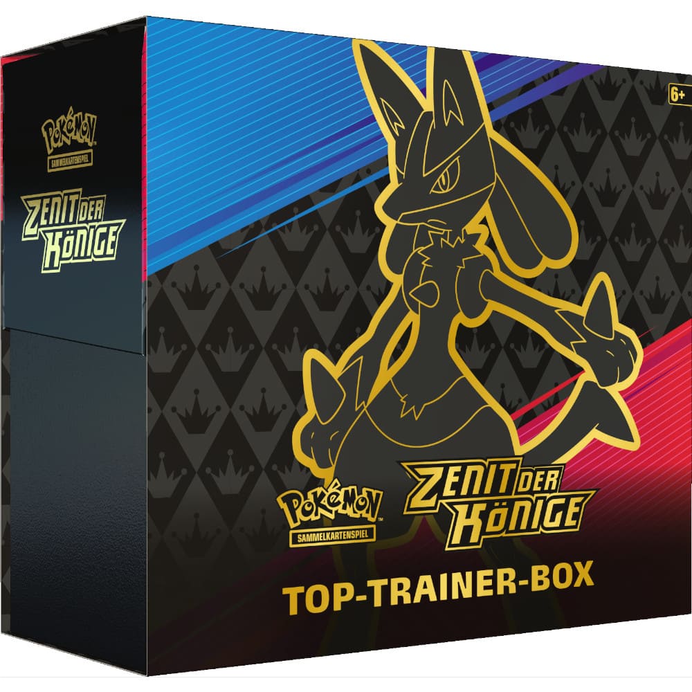 God of Cards: Pokemon Zenit der Könige Top Trainer Box Produktbild