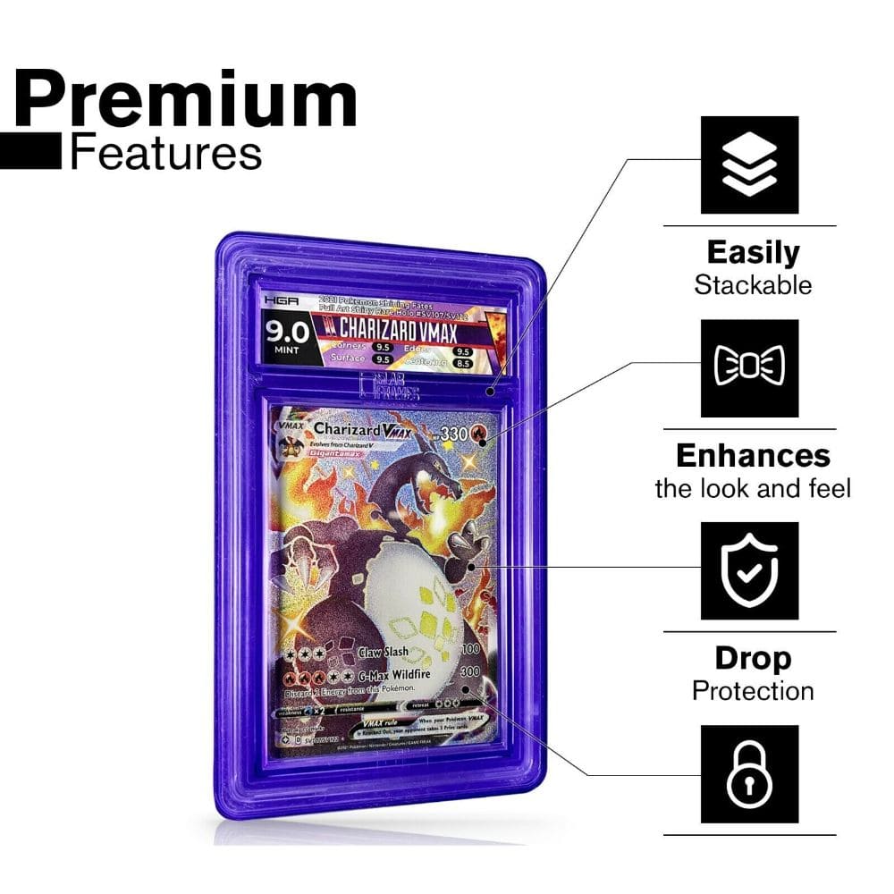 God of Cards: Slab Frames PSA 2-Pack Multicolor 1 Produktbild