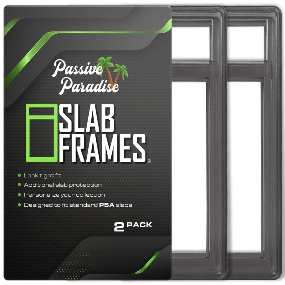 God of Cards: Slab Frames PSA 2-Pack Multicolor Gunmetal Produktbild