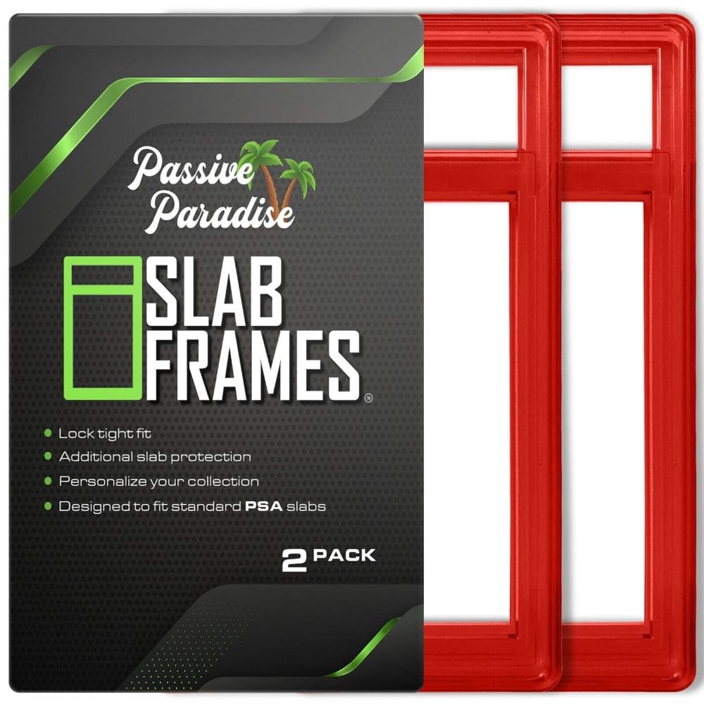 God of Cards: Slab Frames PSA 2-Pack Multicolor Red Produktbild