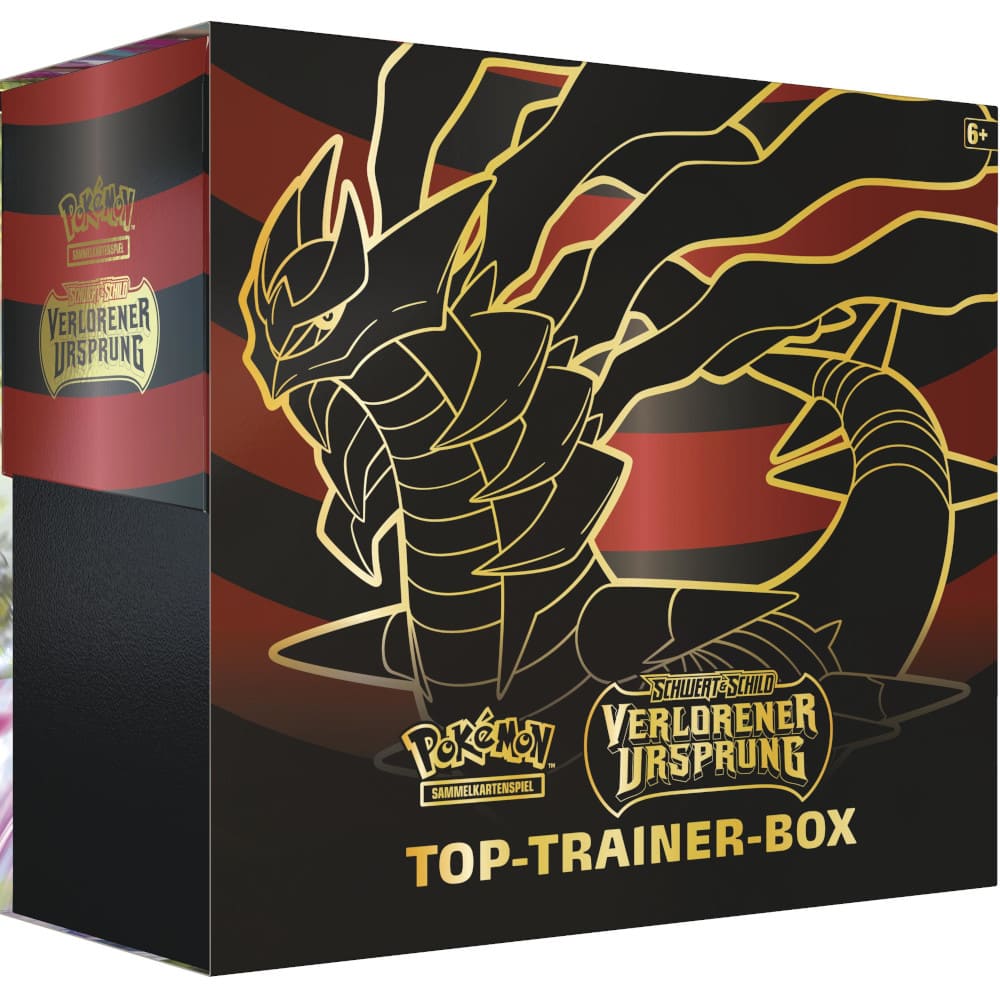 God of Cards: Pokemon Verlorener Ursprung Top Trainer Box Produktbild