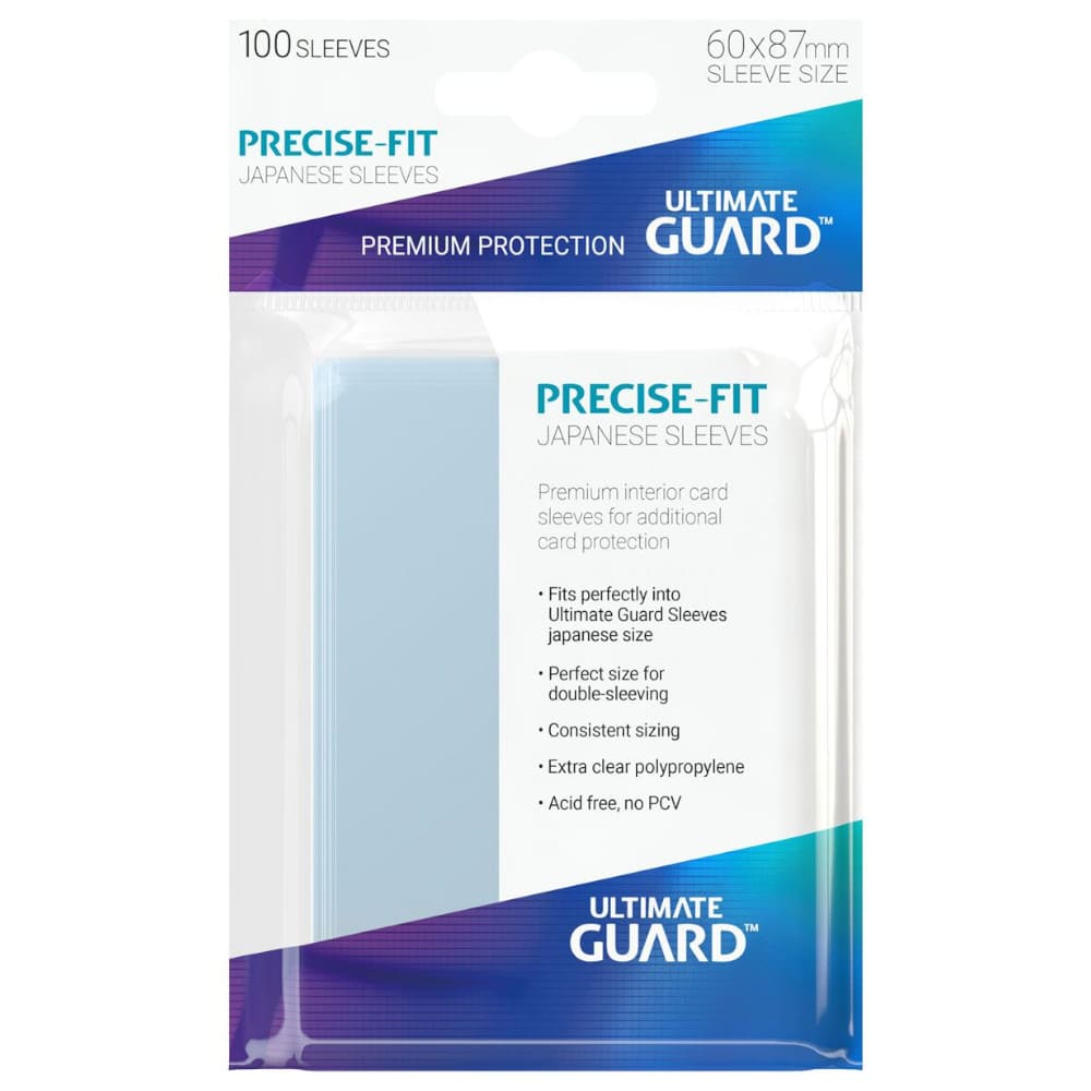 God of Cards: Ultimate Guard Japanese Size Japanese Size Precise-Fit Sleeves Produktbild