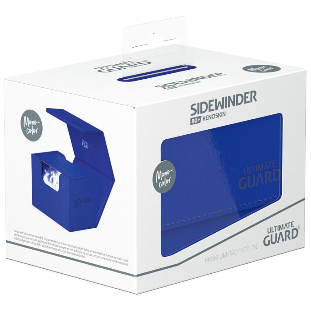 God of Cards: Ultimate Guard Sidewinder XenoSkin 80+ Monocolor Blau Produktbild